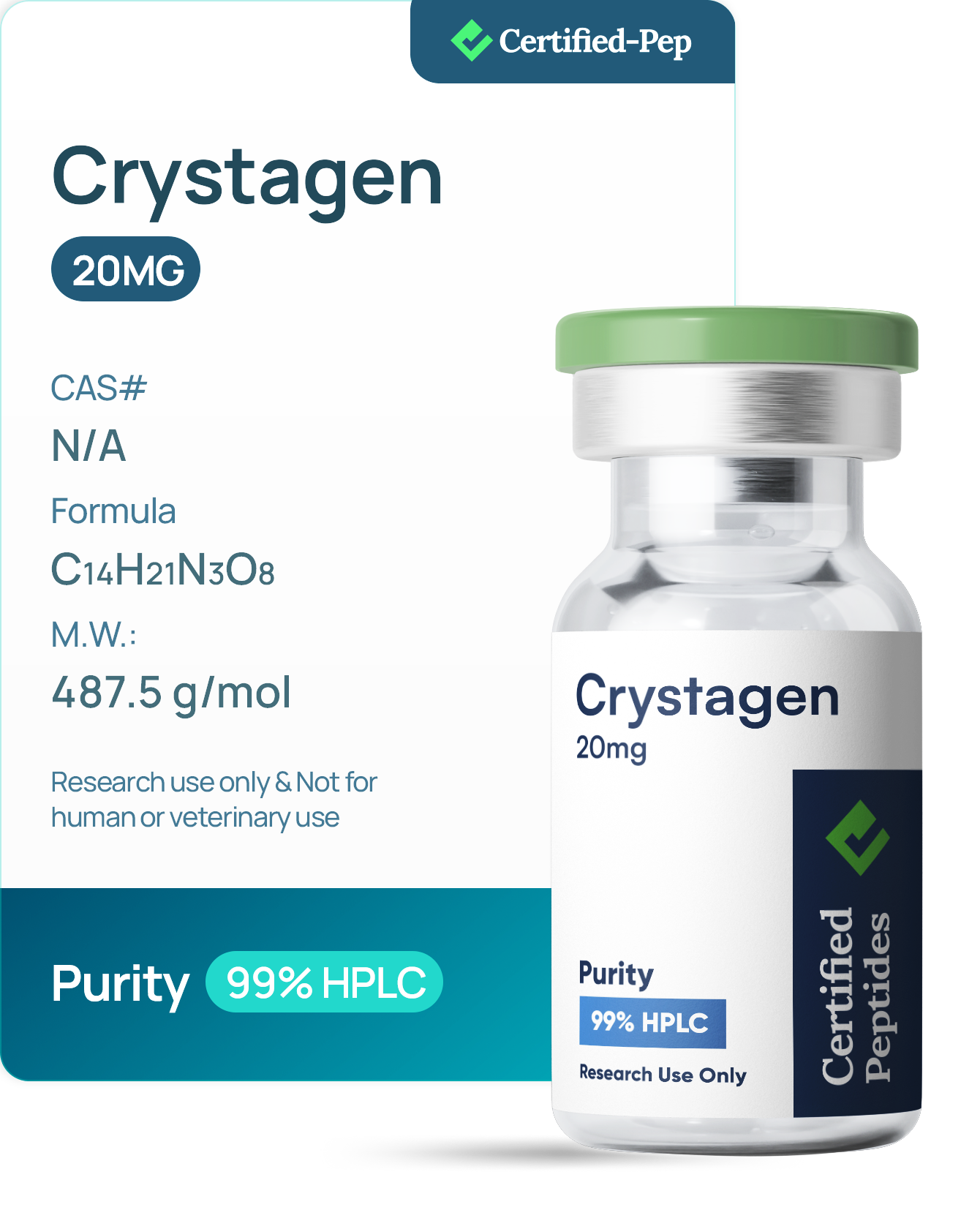 CRYSTAGEN 20MG